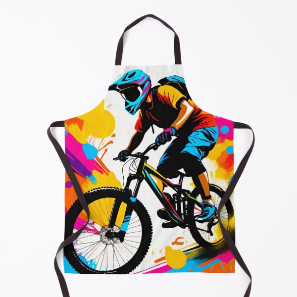 Item preview, Psychedelic Shredder: Vibrant Trails of Adventure designed and sold by GrizzlyCollective.