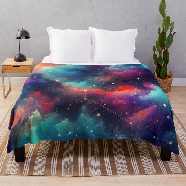 Item preview, Stellar Nebula Constellation Canvas designed and sold by JuniperFinch.