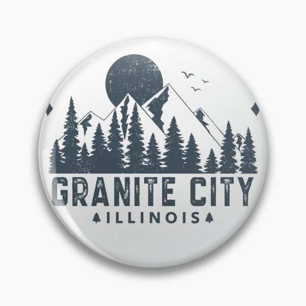 Artikelvorschau, Granite City Illinois Berg Souvenir entworfen und verkauft von Wild-Outside.