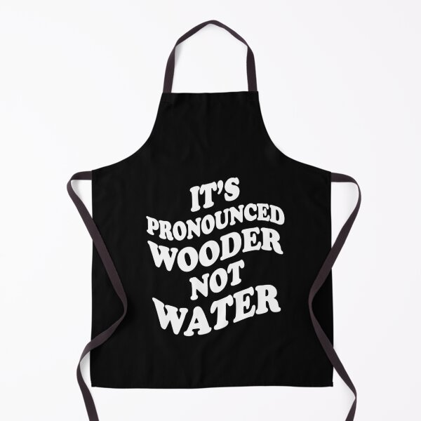 Item preview, Copy of It's Pronounced Wooder Not Water Philly Funny Groovy Retro designed and sold by dbreeze10.