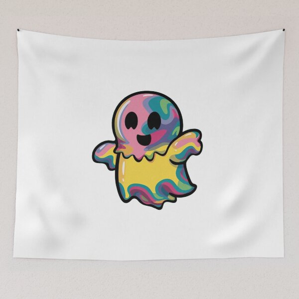 Item preview, colorful ghost  designed and sold by bukajart.