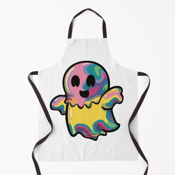 Item preview, colorful ghost designed and sold by bukajart.