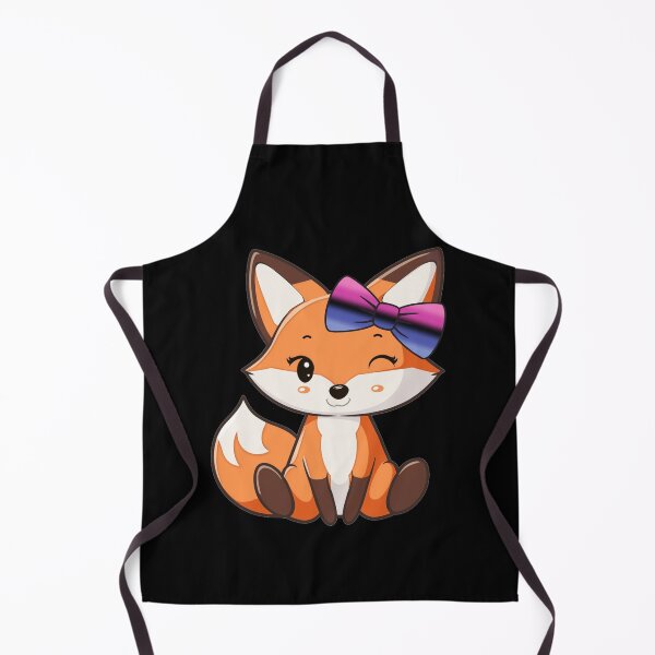 Item preview, Cute Red Fox with Omnisexual Pride Flag Bow, Subtle Foxy Kawaii Omni Pride Design designed and sold by Travelslightly.