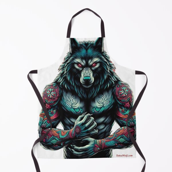 Item preview, Seriously Inked Werewolf designed and sold by TattedWolf.