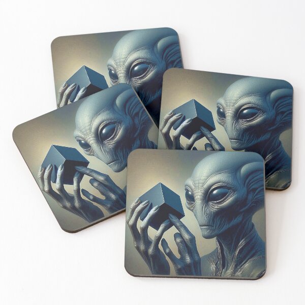 Item preview, CONTEMPLATION, PORTRAIT OF AN EXTRATERRESTRIAL  designed and sold by CinemaObscura.