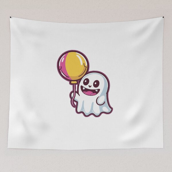 Item preview, baby ghost balloon designed and sold by bukajart.