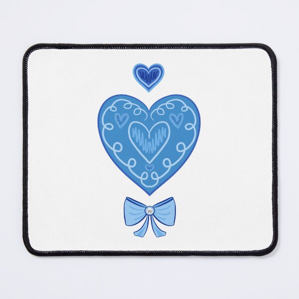 Item preview, Wedgwood Blue Lolita Hearts and Bow designed and sold by Cloud-Boy.