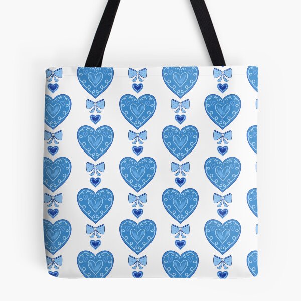 Item preview, Wedgwood Blue Lolita Hearts and Bow designed and sold by Cloud-Boy.