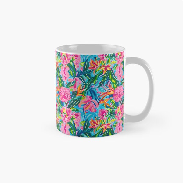 Item preview, Preppy tropical florals designed and sold by SophieClimaArt.