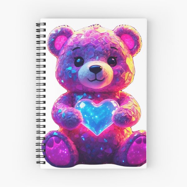 Item preview, Cute teddy bear holding heart designed and sold by LevCreates.