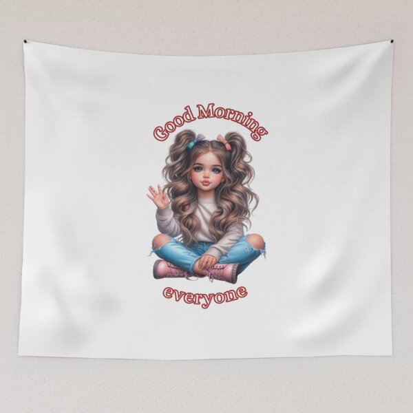 Item preview, “Good morning, everyone” designed and sold by CHRIST5000.