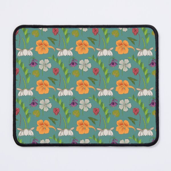 Item preview, Art Nouveau flower pattern designed and sold by Coastal Garden Design Studio.
