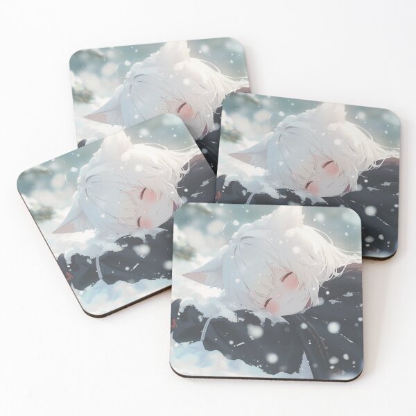 Item preview, a cat-eared girl who likes white snow designed and sold by Kawai Anime Shop.