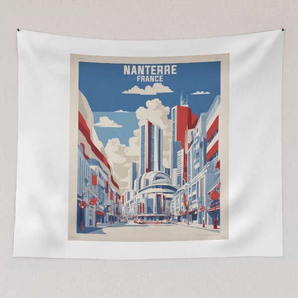 Item preview, Nanterre France Vintage Travel Tourism  designed and sold by TravelersGems.