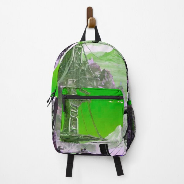 Item preview, Emerald Essence: Green and Purple MTB Designs designed and sold by GrizzlyCollective.