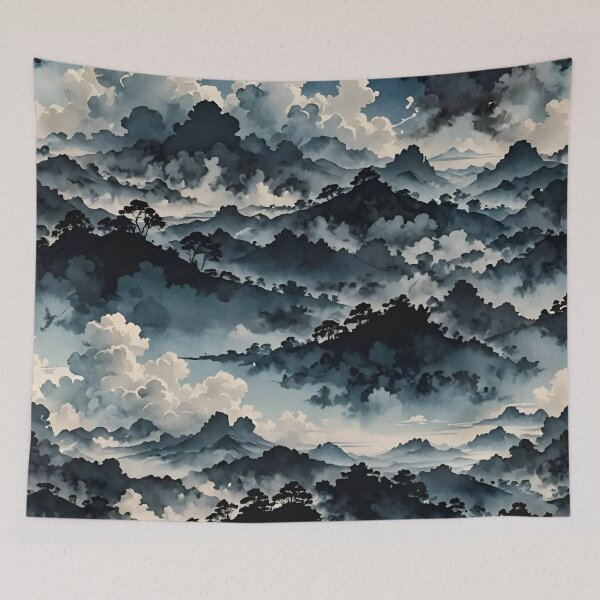Item preview, Ethereal Mist: Low clouds and Shadows designed and sold by AJSRPrints.