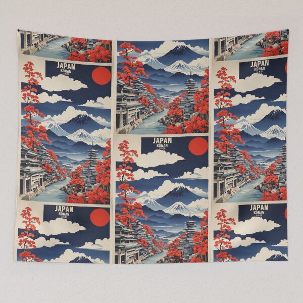 Item preview, Konan Japan Vintage Travel Tourism  designed and sold by TravelersGems.