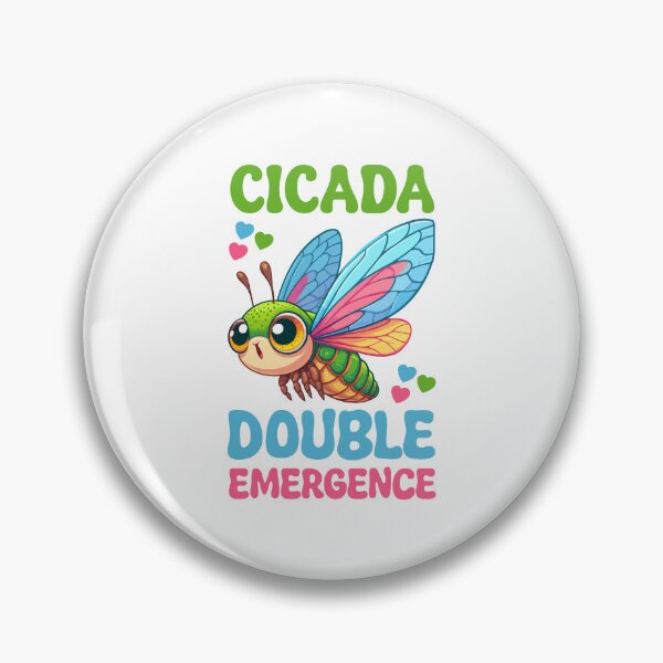 Item preview, Cicada 2024 Funny Double Emergence Brood XIII And Brood XIX Insect designed and sold by Stick-Artistry.