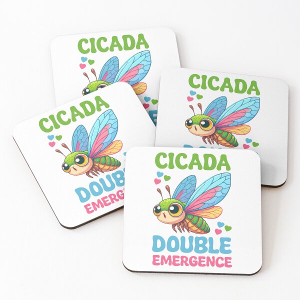 Item preview, Cicada 2024 Funny Double Emergence Brood XIII And Brood XIX Insect designed and sold by Stick-Artistry.