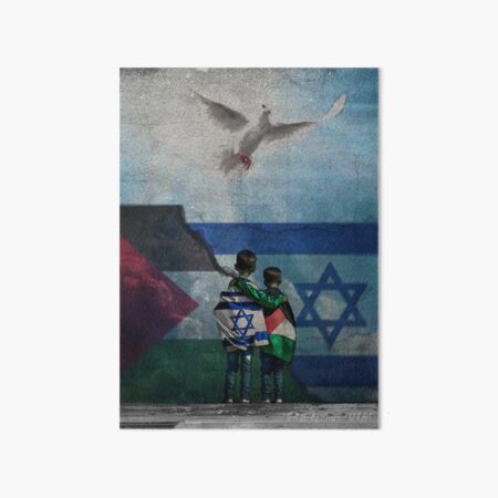 Item preview, Peace in the Middle East- We are not born to hate.  designed and sold by Another Pic In The Wall By Scott Bradley Musgrave.
