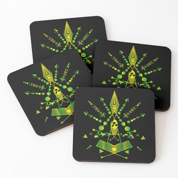 Item preview, Rocket And Arrows Earth Cyberpunk Symbol designed and sold by ByteMode.