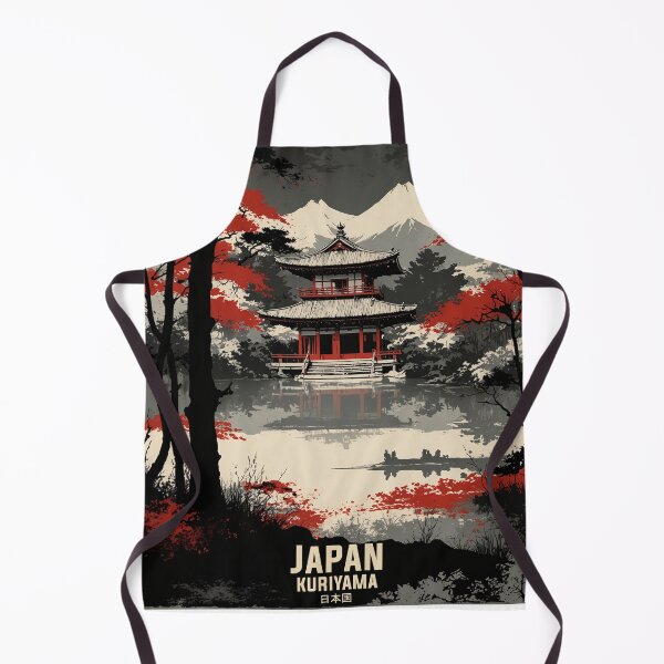 Item preview, Kuriyama Japan Vintage Travel Tourism designed and sold by TravelersGems.