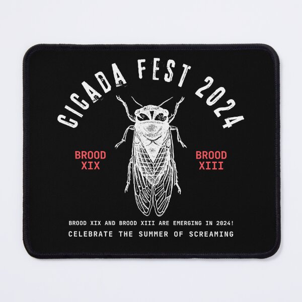 Item preview, Cicada Fest 2024 Brood XIX and XIII Emergence Celebrate The Summer of Screaming designed and sold by Artisticlions-A.