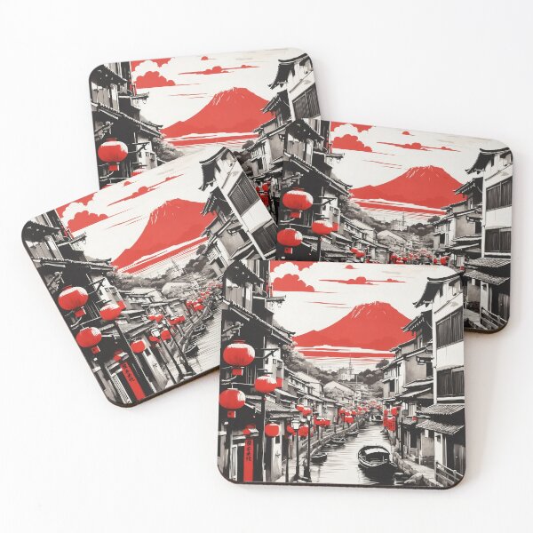 Item preview, Kurashiki Japan Vintage Travel Tourism  designed and sold by TravelersGems.
