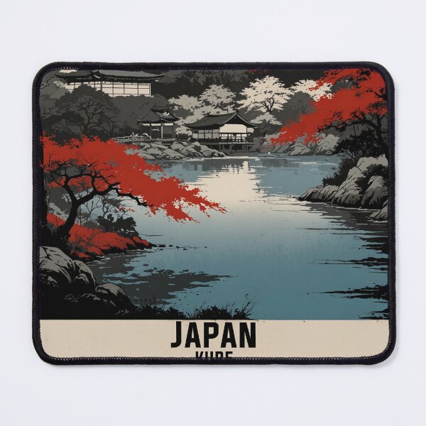 Item preview, Kure Japan Vintage Travel Tourism  designed and sold by TravelersGems.