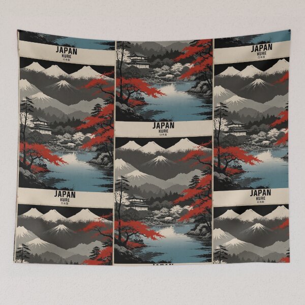 Item preview, Kure Japan Vintage Travel Tourism  designed and sold by TravelersGems.