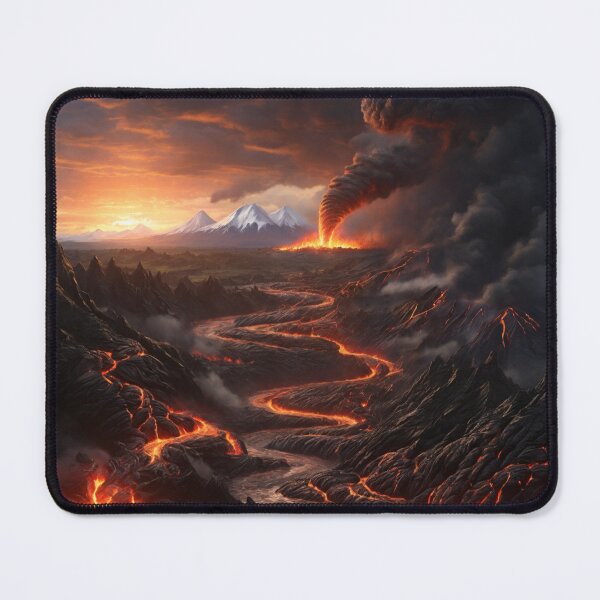 Item preview, Fiery Tornado and Volcanic Valley designed and sold by Sadia Jannat.