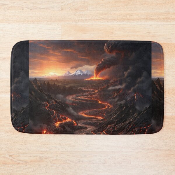 Item preview, Fiery Tornado and Volcanic Valley designed and sold by Sadia Jannat.