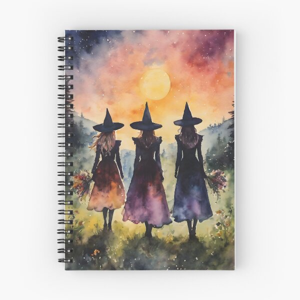 Item preview, The Three Sisters - Witch Friends Watch the Sunrise on The Summer Solstice designed and sold by Lyra The Lavender Witch.