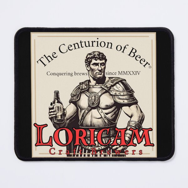 Item preview, Loricam Craft Brewers - Finest beverages from ancient Rome. The Centurion of Beer.  designed and sold by thecrunchyflea.