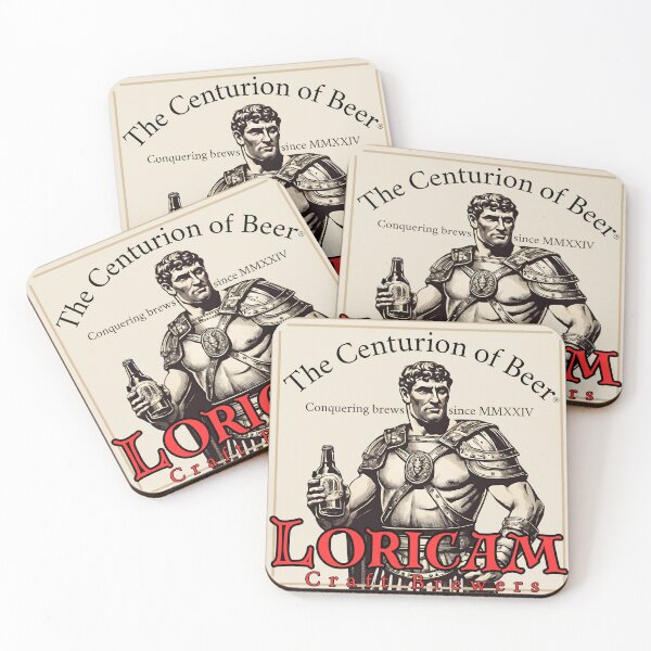 Item preview, Loricam Craft Brewers - Finest beverages from ancient Rome. The Centurion of Beer.  designed and sold by thecrunchyflea.