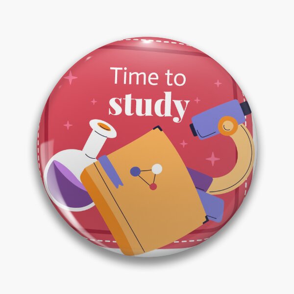 Item preview, Time to study sticker designed and sold by tqueen.