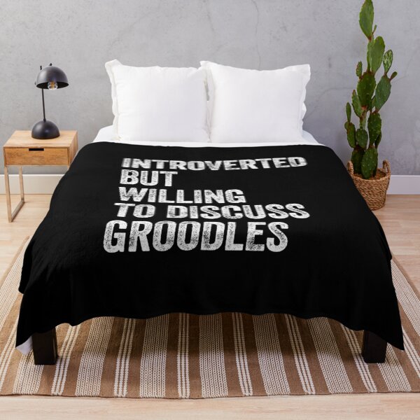 Item preview, Introverted But Willing To Discuss Groodles designed and sold by Guarddogdrive.