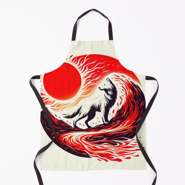 Item preview, Lava Fire Wolf, Ai Generated Art  designed and sold by ACC .
