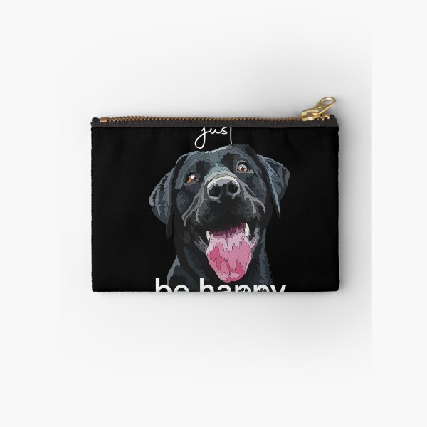 Item preview, Just Be Happy Black Labrador designed and sold by Just-Arts-4U.