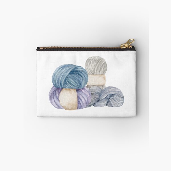 Item preview, Composition of knitting ball of yarn, watercolor illustration, hand draw	 designed and sold by TanyaKremen.