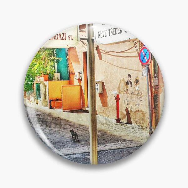 Item preview, Shabazi & Neve Tzedek TLV Street Signs designed and sold by TLV Street Signs.
