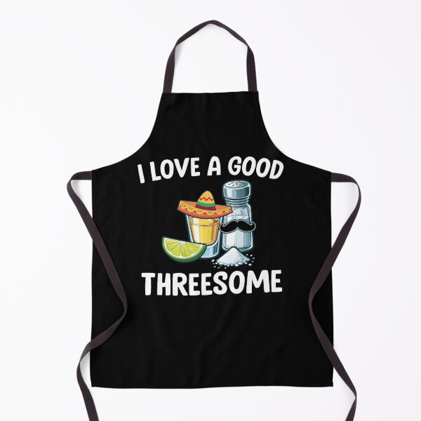Item preview, I Love a Good Threesome, Funny Drinking Tequila Lovers designed and sold by GPODdesign.