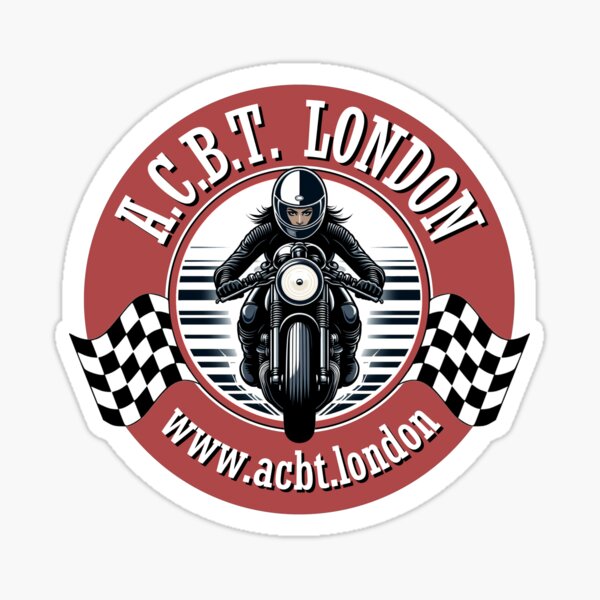 Biker Girl 2 Sticker