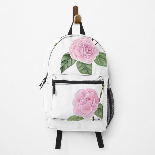 Item preview, Composition of pink camellia, watercolor illustration, hand draw designed and sold by TanyaKremen.