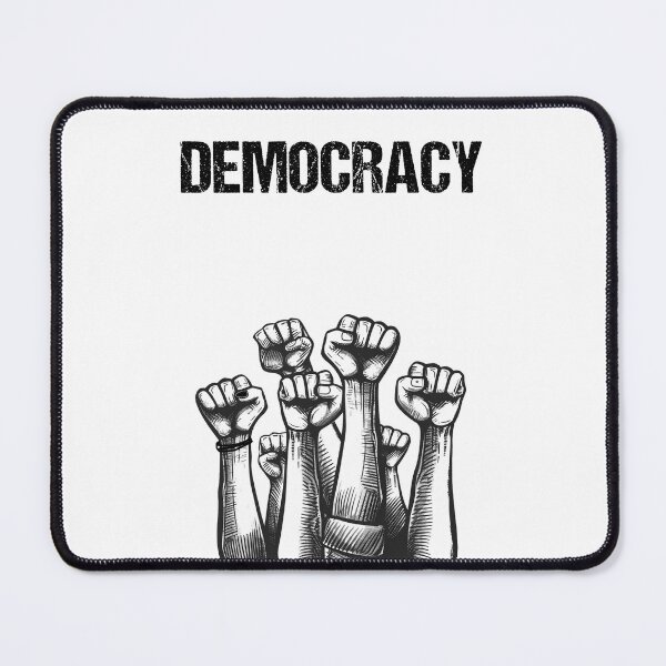 Item preview, Democracy, Hands Up designed and sold by Lichtisign.