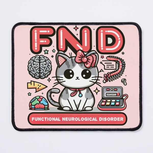 Item preview, FND, Cute Cat Functional Neurological Disorder designed and sold by AryaSubramanian.