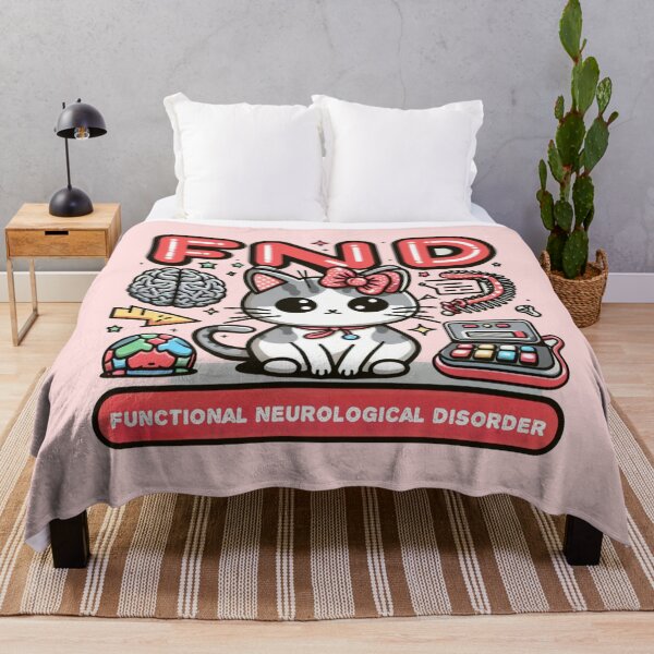 Item preview, FND, Cute Cat Functional Neurological Disorder designed and sold by AryaSubramanian.