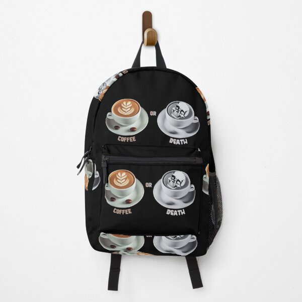 Item preview, Coffee or Death funny Gifts for Coffee Lover and Sarcastic Humor Lovers Halloween Skull Time designed and sold by MatthewViews.