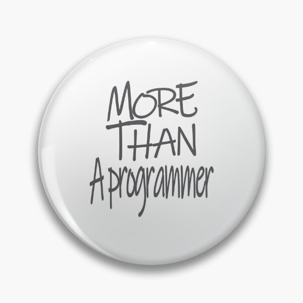 Item preview, More than A Programmer Optimism Saying designed and sold by YAHIA-14.