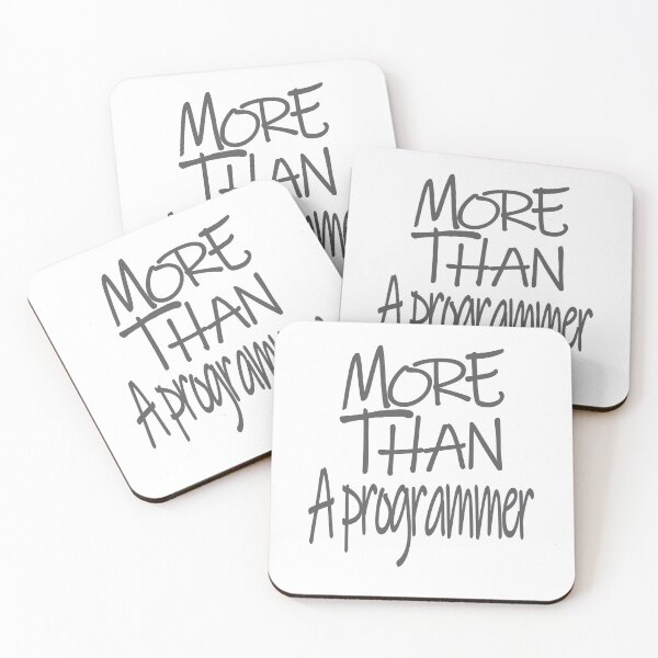 Item preview, More than A Programmer Optimism Saying designed and sold by YAHIA-14.